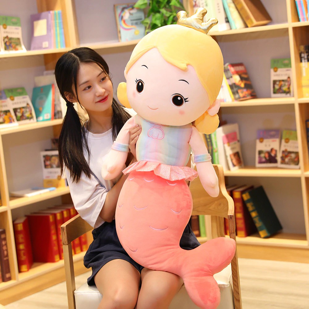 Nàng tiên cá bông khổng lồ siêu to size 1m