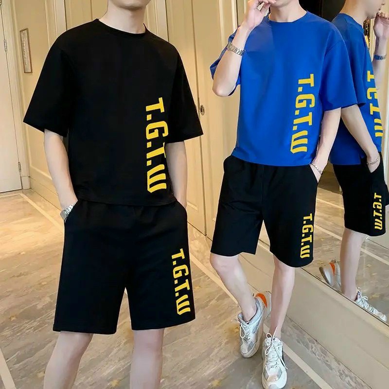 Đồ bộ mặc nhà, dạo phố chất thun lạnh in chữ tp190