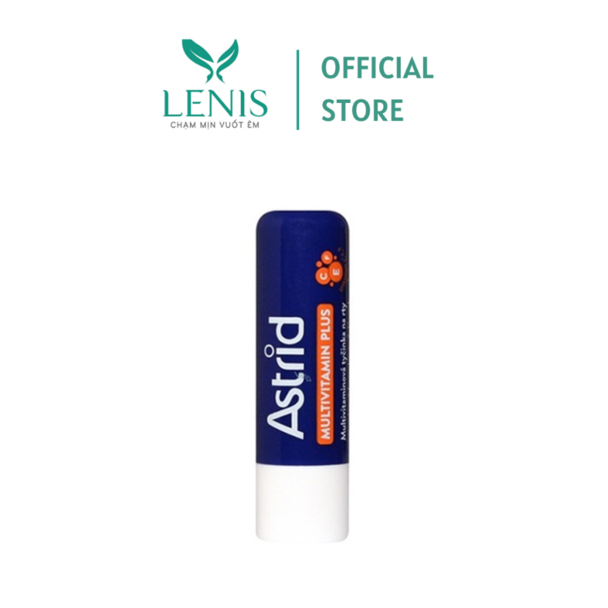 Son dưỡng môi mỡ hươu astrid fullsize 4.7g mềm môi, cấp ẩm - lenis beauty