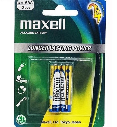Pin AAA Maxell Alkaline Battery