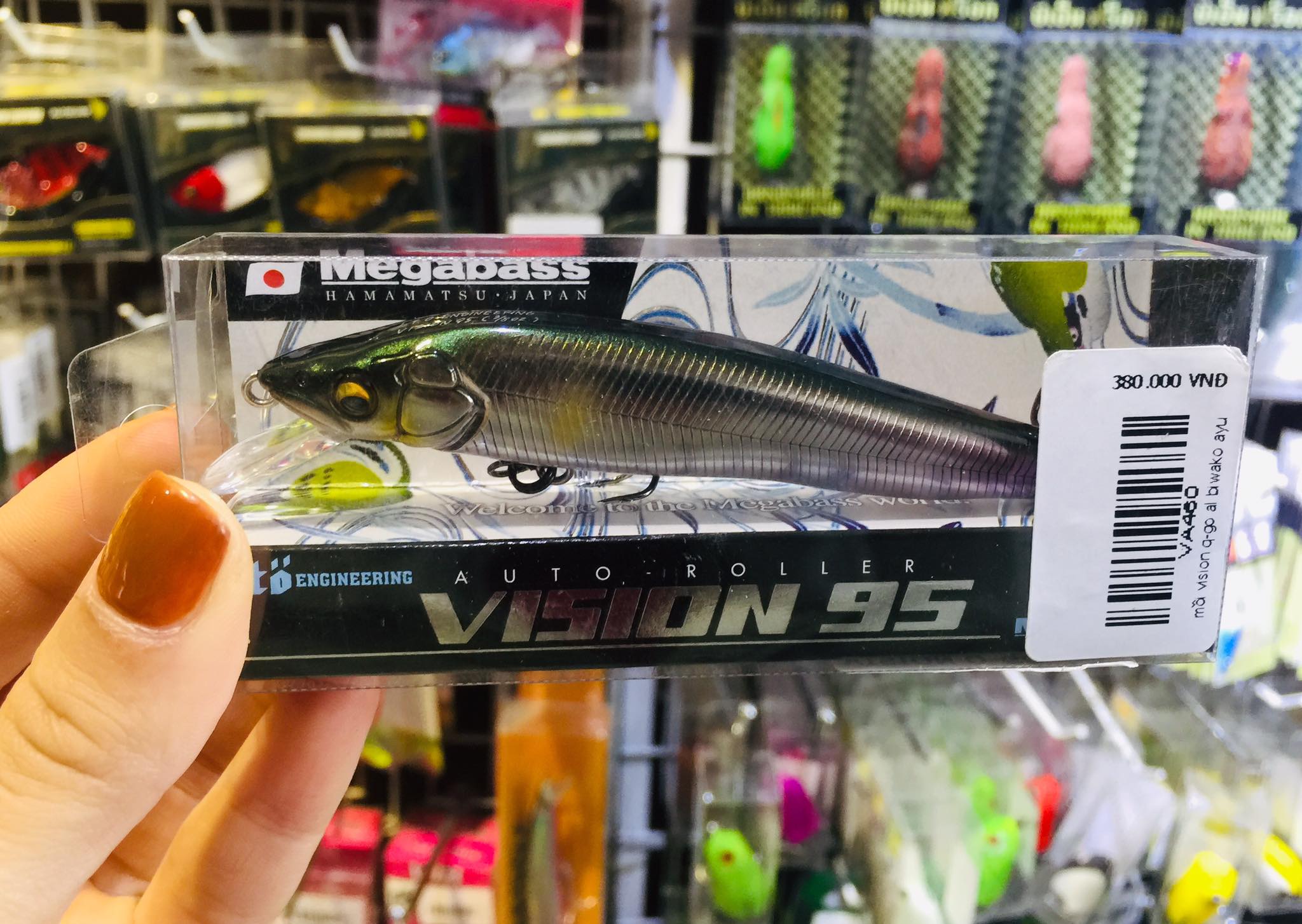 Mồi câu MEGABASS VISION 95