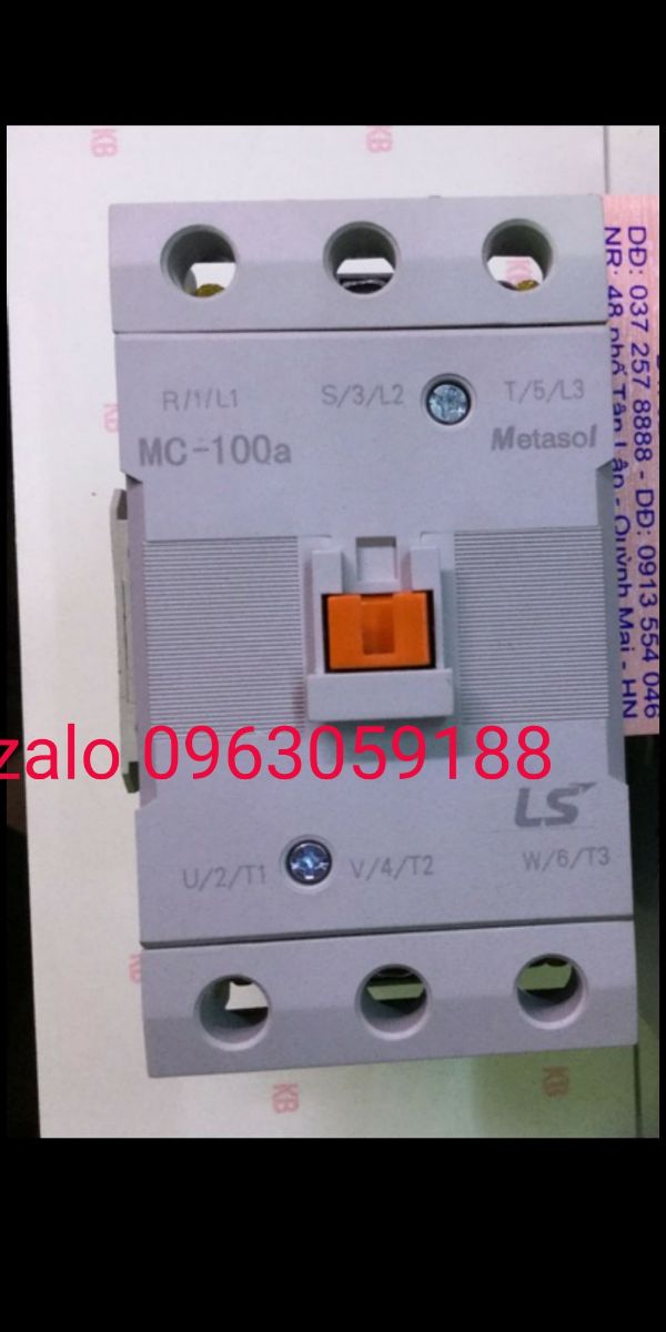 Khởi động từ 3 pha 100a - 220v