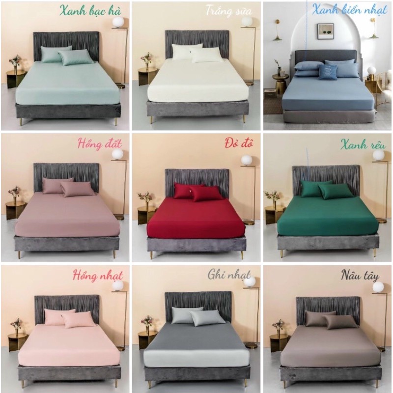 Ga gối cotton lụa