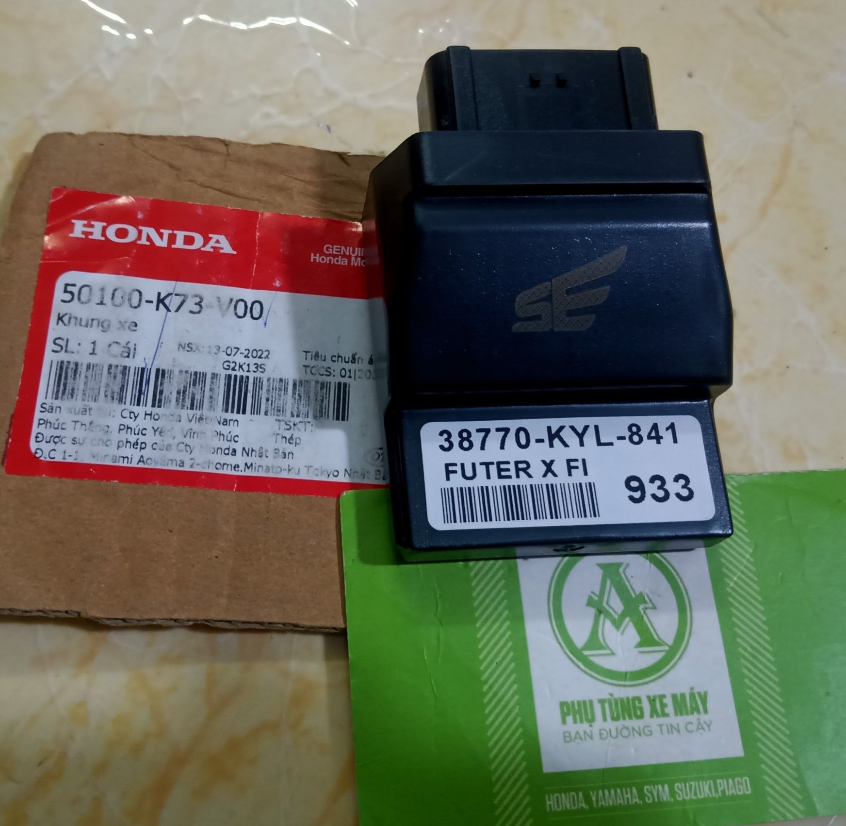 ECU (IC điều khiển trung tâm) xe Future 125 ( Mã 933 )