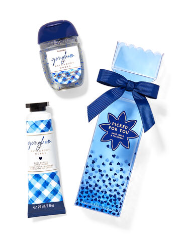 Bộ quà tặng bath and body works - gingham - picked for you