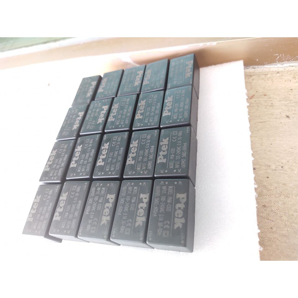 Module ptek 5v 600ma nguồn ac-dc thay thế module hi-link hlk-pm01 5vdc 3w