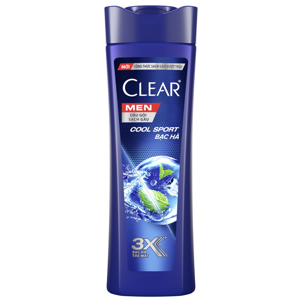 Dầu gội clear men bạc hà 340g