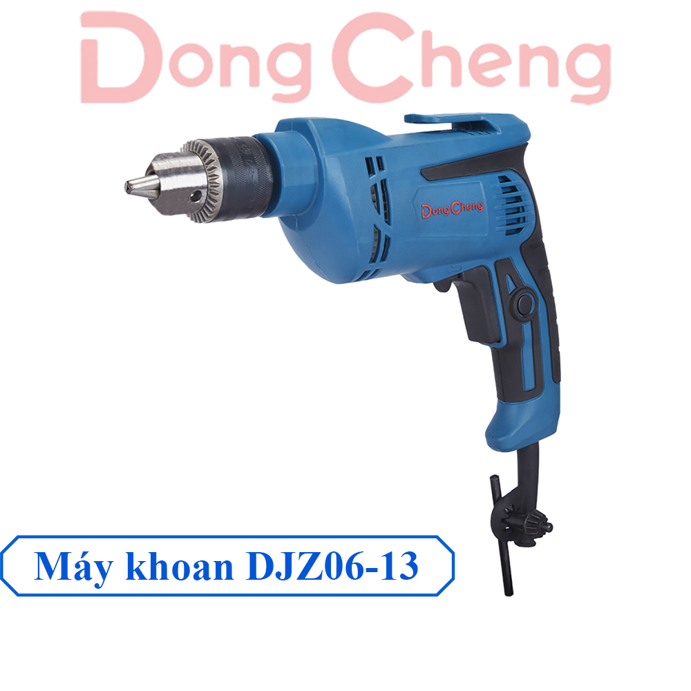 Máy khoan dongcheng djz06-13 công suất 710w có triết áp đầu mũi kẹp 13mm không bao gồm mũi khoan – hàng chính hãng