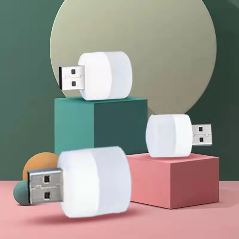 Đèn led đọc sách mini bỏ túi 5v 1w cổng sạc usb | đèn ngủ led mini