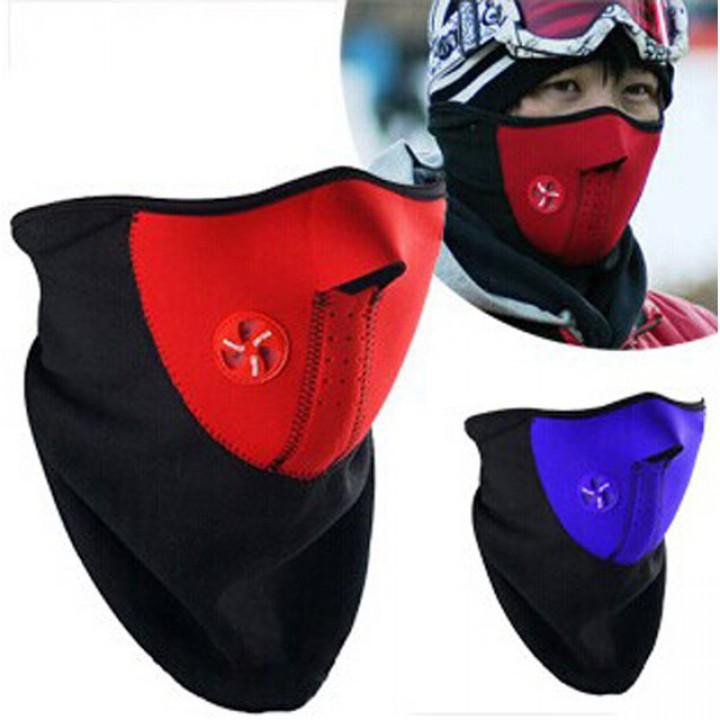 Khẩu trang ninja che cổ đi phượt