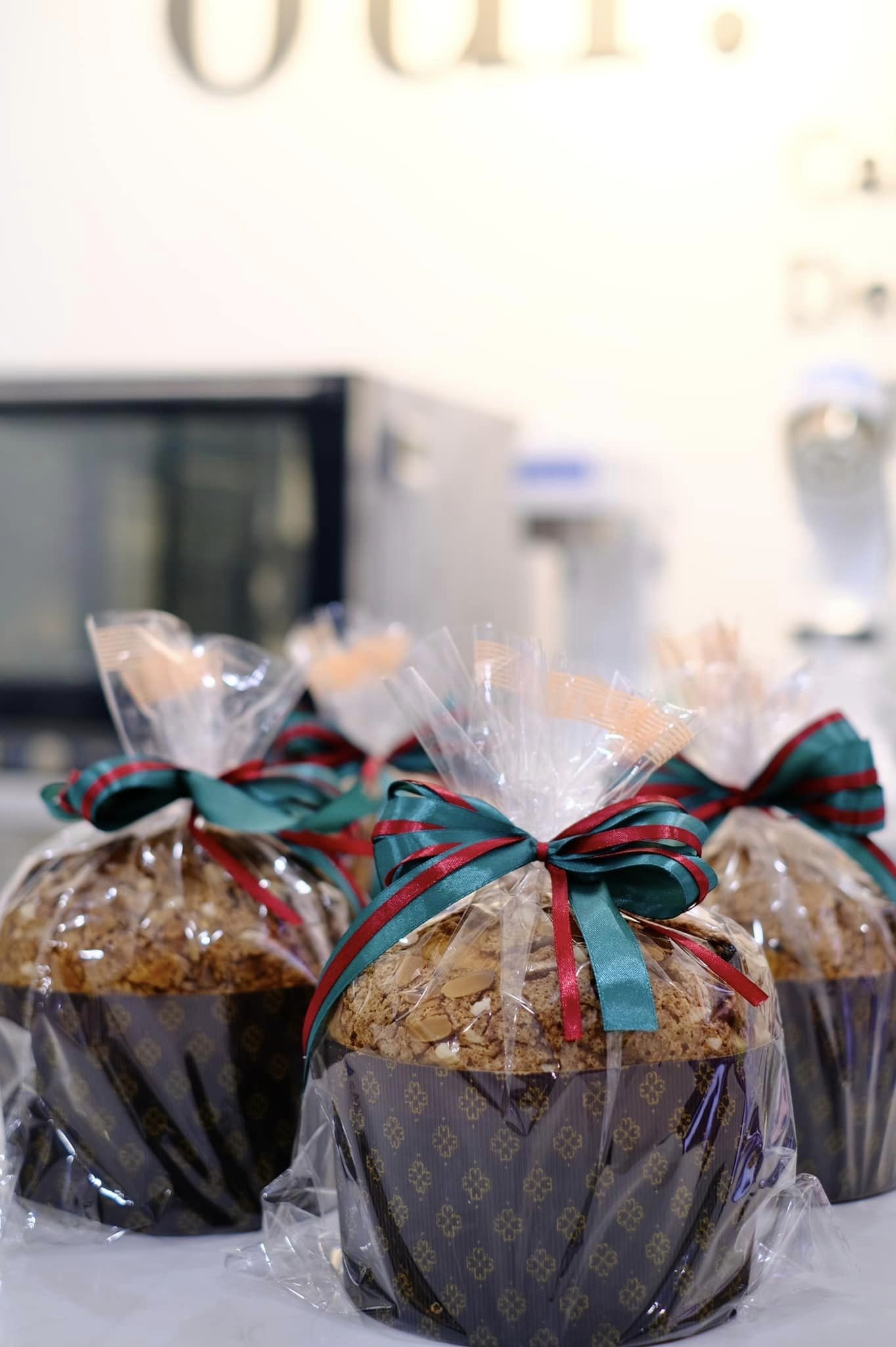 10 Cup nướng bánh panettone - cup nướng bánh khổng lồ cho Giáng Sinh - chiffon