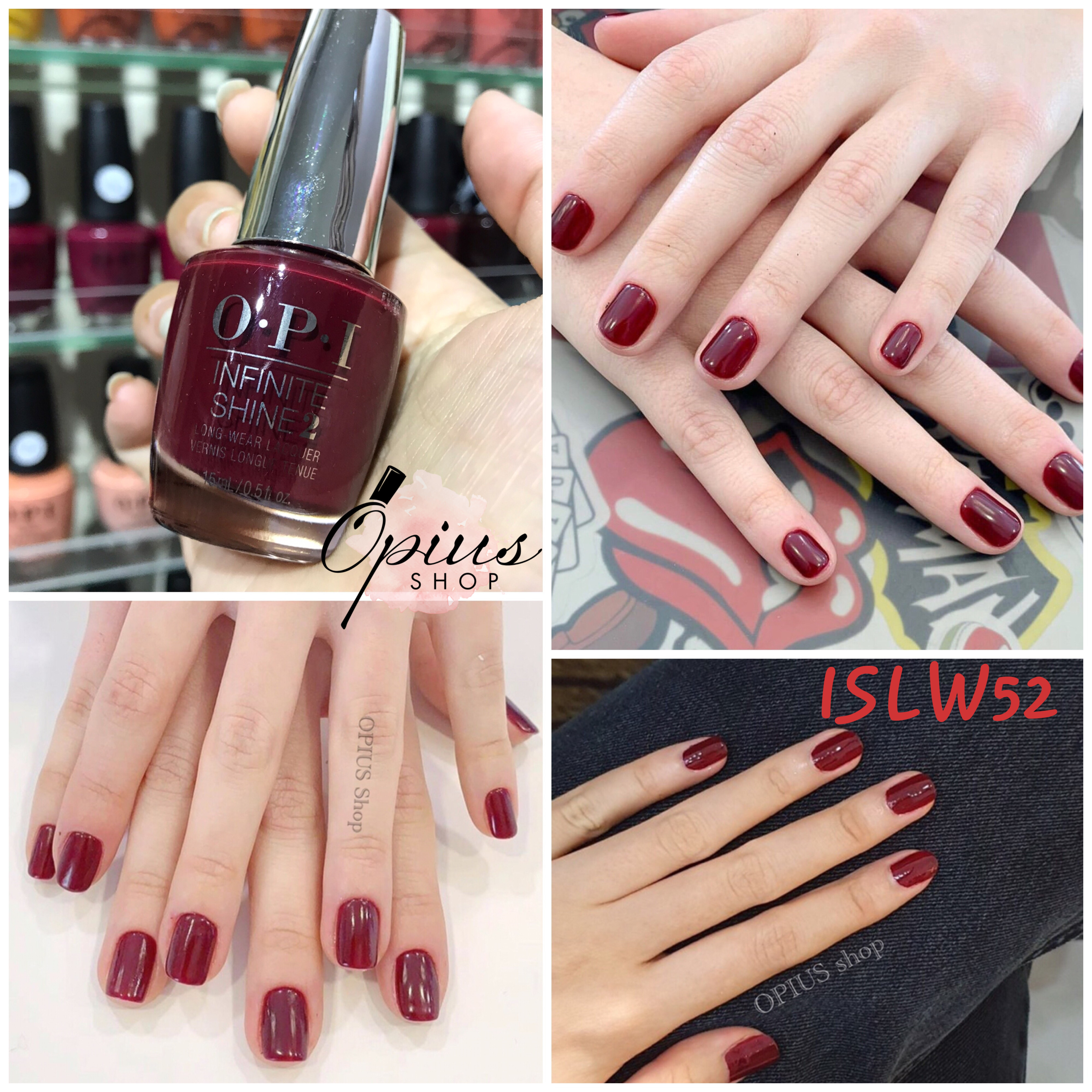 [ISLW52] Sơn móng tay OPI: GOT THE BLUES FOR RED