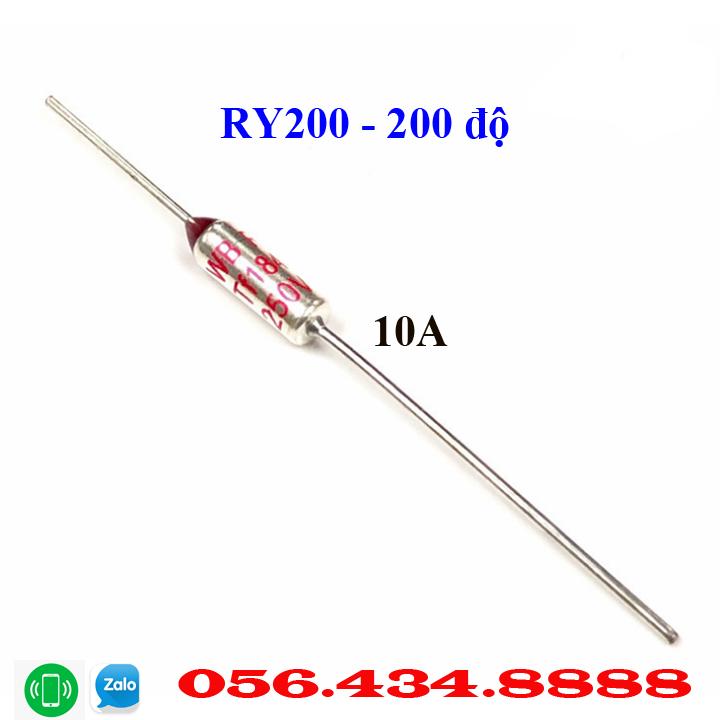 [Combo 20 chiếc] Cầu chì nhiệt 200 độ RY-200