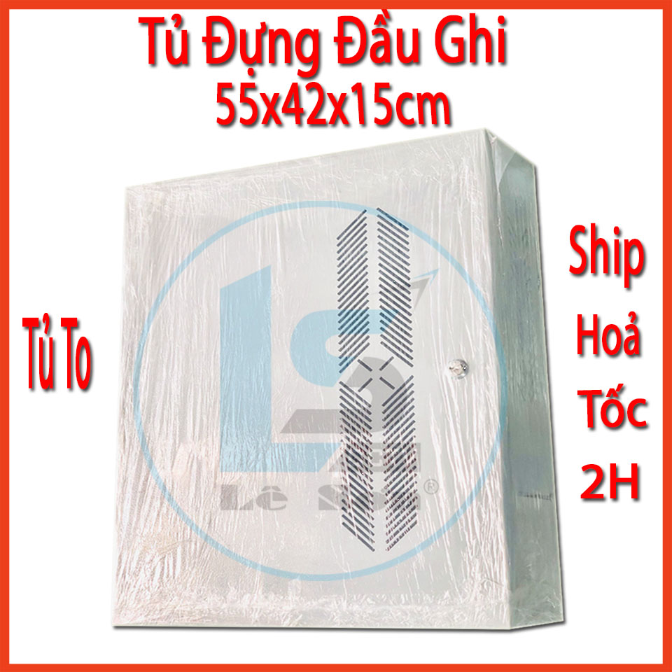 Tủ đầu ghi 👉freeship👉đựng đầu ghi camera ,có khoá bảo vệ đầu ghi loại lớn 55x42x15