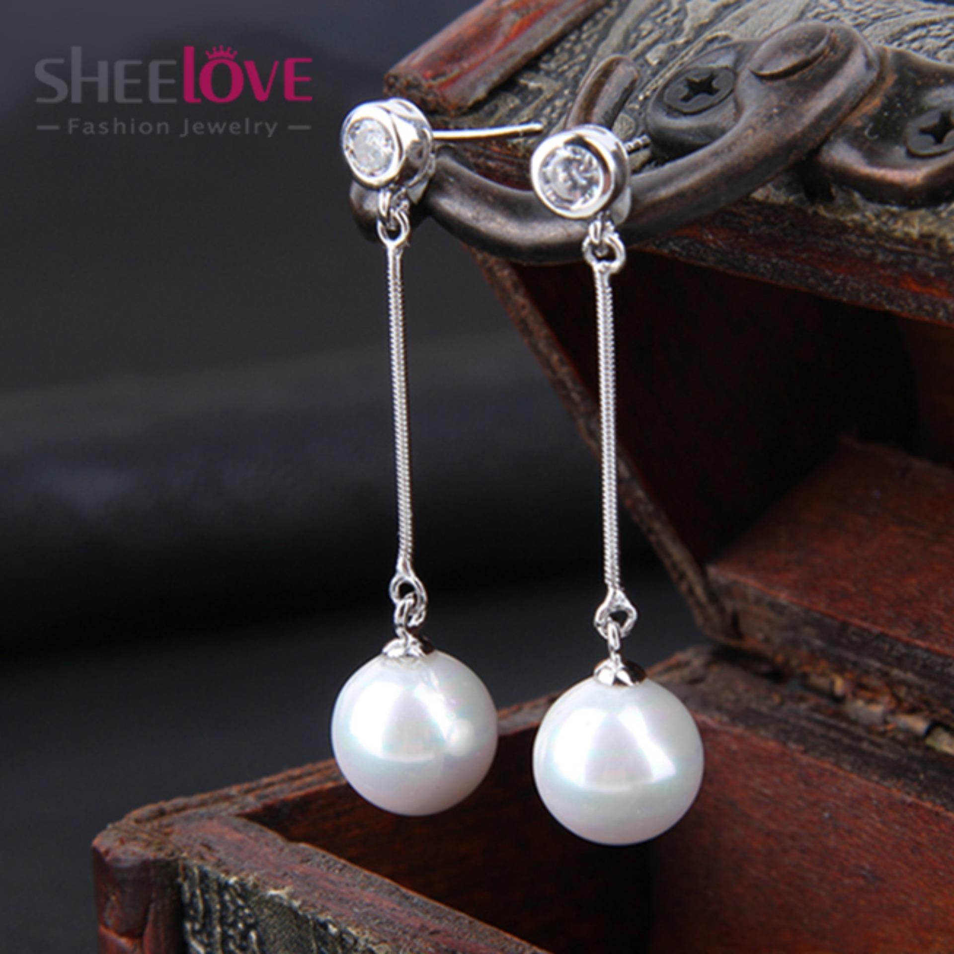 [HCM]Bông Tai Bạc 925 Siêu rẻ Thái Lan Thời Trang Ngọc Trai Quyến Rũ Giá sỉ sang trọng Phong cách hàn quốc Chất lượng cao cấp