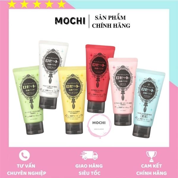 Sữa rửa mặt rosette 80g/120g nhật bản đủ màu
