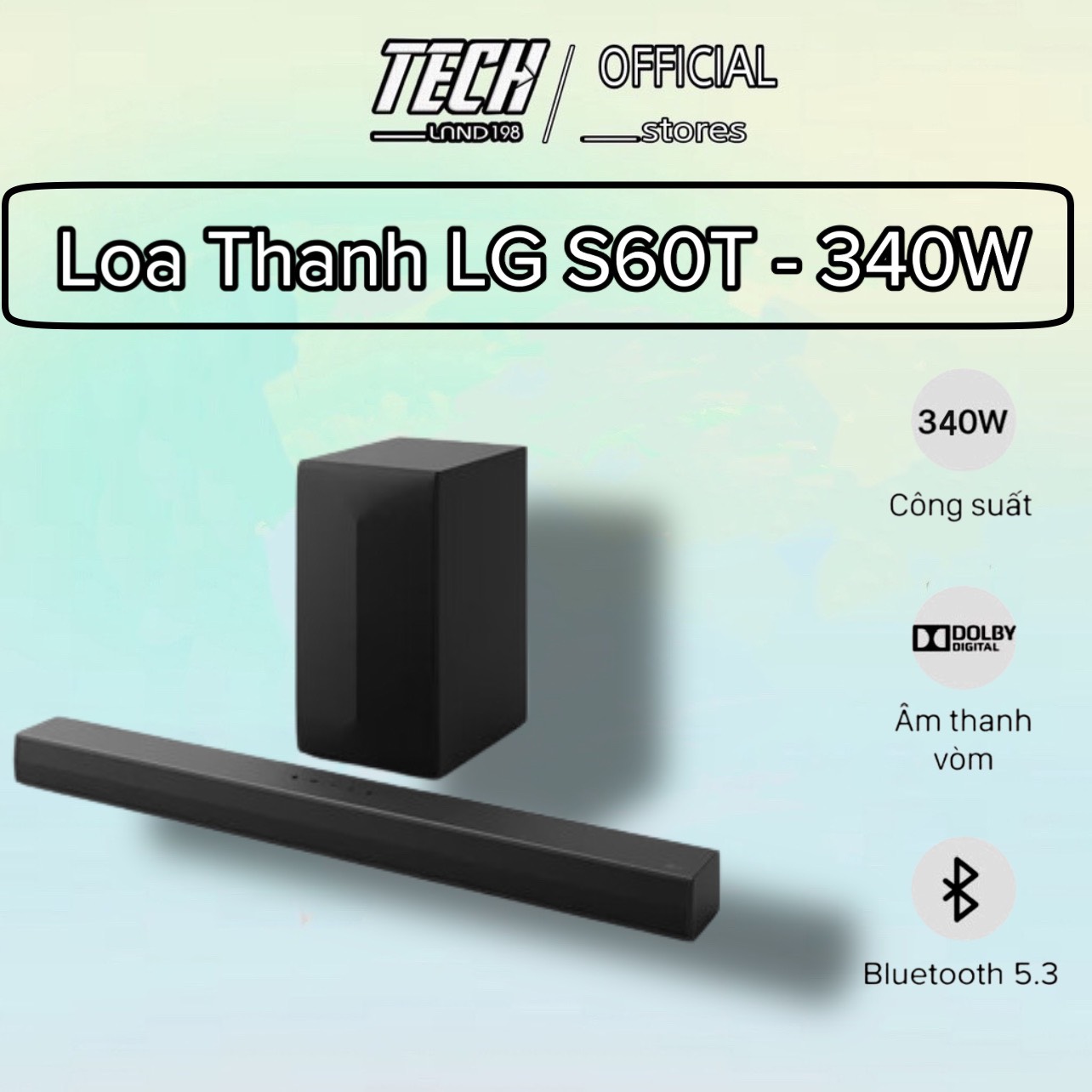 [FREE SHIP TOÀN QUỐC] Loa thanh soundbar LG 4.1 SNH5 600W VÀ S60T 340W chính hãng cao cấp