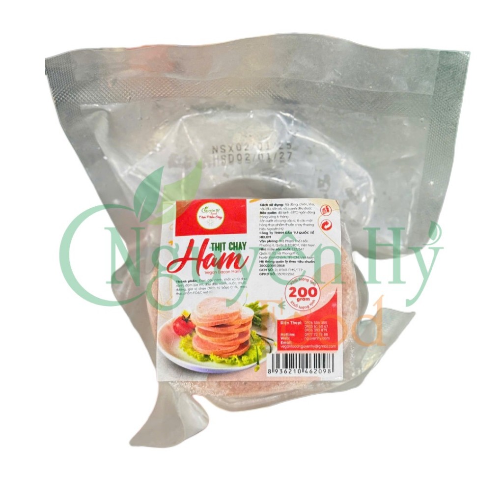 Ham Thịt Chay Nguyên Hỷ - 200g/ 500g / 1kg