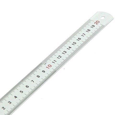 Thước nhôm 15cm - 20cm - 30cm siêu bền dùng cho học sinh, sinh viên, kỹ thuật viên siêu bền