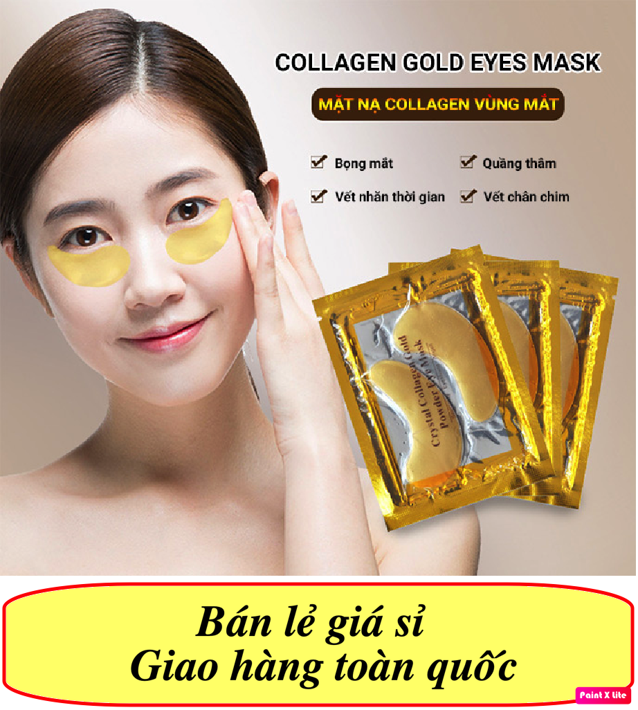 [HCM][CHUYÊN SỈ] Combo 10 Miếng Mặt Nạ Mắt Collagen Crystal Eye Mask dưỡng da vùng mắt tuyệt vời