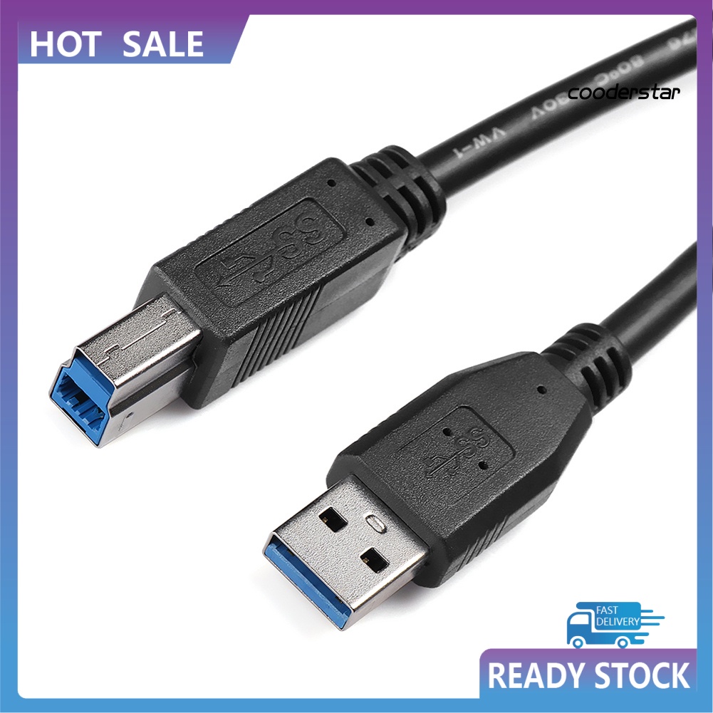 Cáp kết nối usb 3.0 type a sang b tốc độ cao cho máy scan máy in, cáp máy in usb 3.0