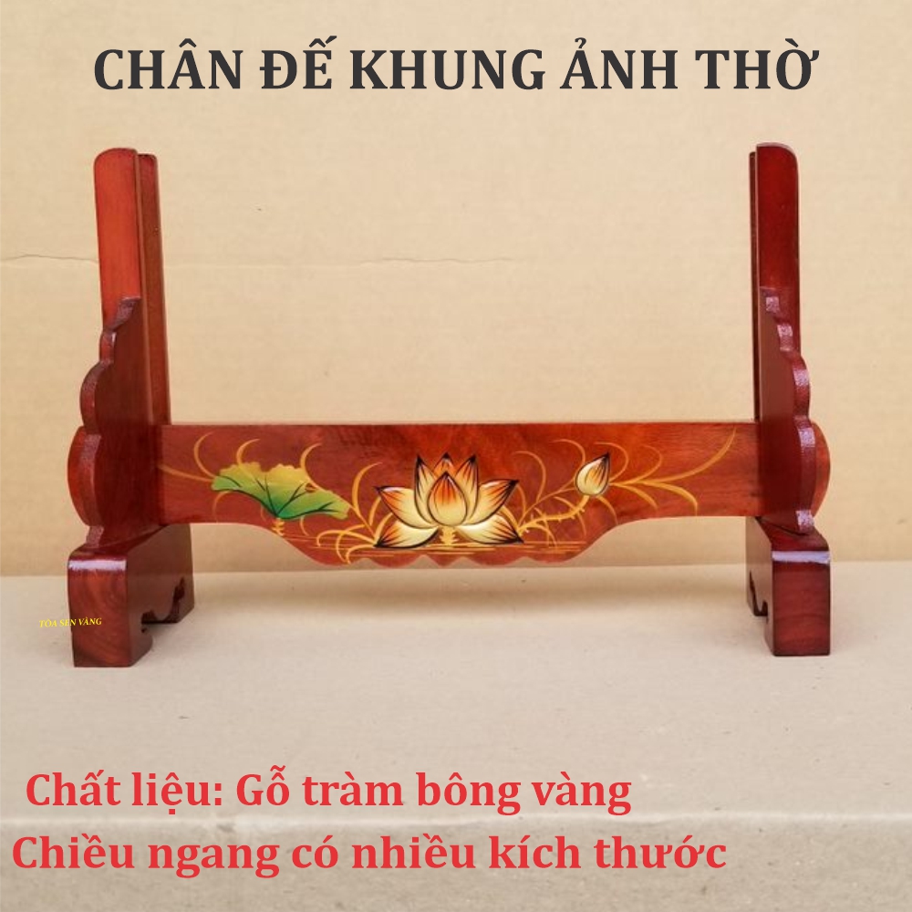 [HCM]Khung hình thờ - Chân đế khung ảnh thờ có thể điều chỉnh phù hợp với khung ảnh có sẵn