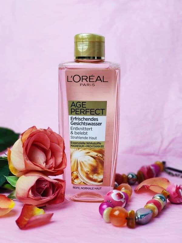 Nước hoa hồng chống lão hóa Loreal Age Perfect