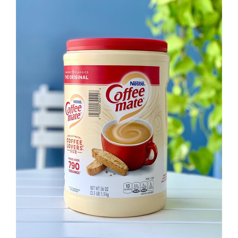 Bột kem sữa Nestle Coffee Mate thơm béo 1.5kg của Mỹ