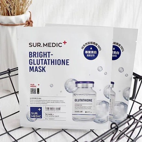 Mặt Nạ Dưỡng Trắng Neogen Sur.Medic Bright Glutathione Mask