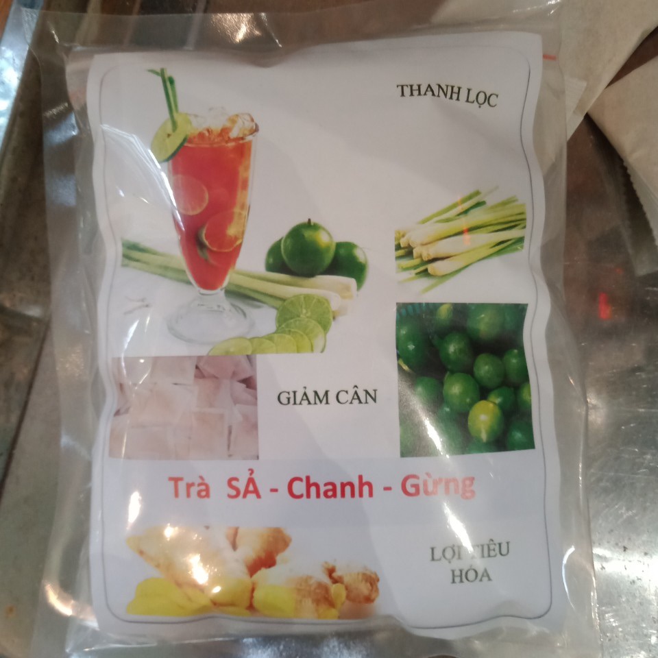 Trà giảm cân Sả Chanh Gừng