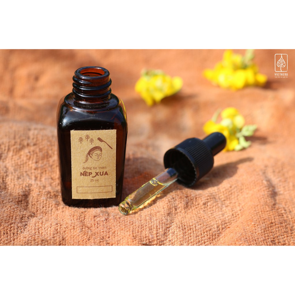 Dưỡng tóc thơm nếp xưa