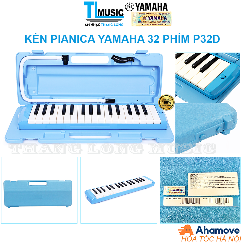 Kèn pianica yamaha p-32d 32 phím kèm hộp nhựa - phù hợp cho việc giải trí và giáo dục