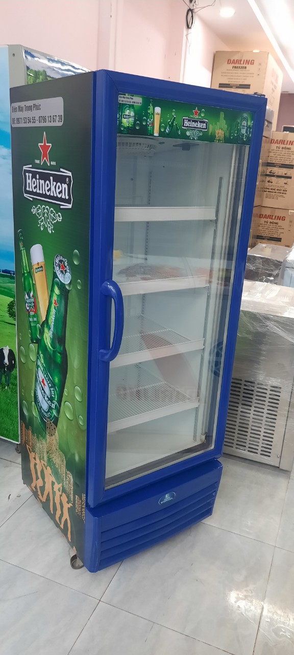 Tủ mát trưng bày 1 cánh, còn mới 89%