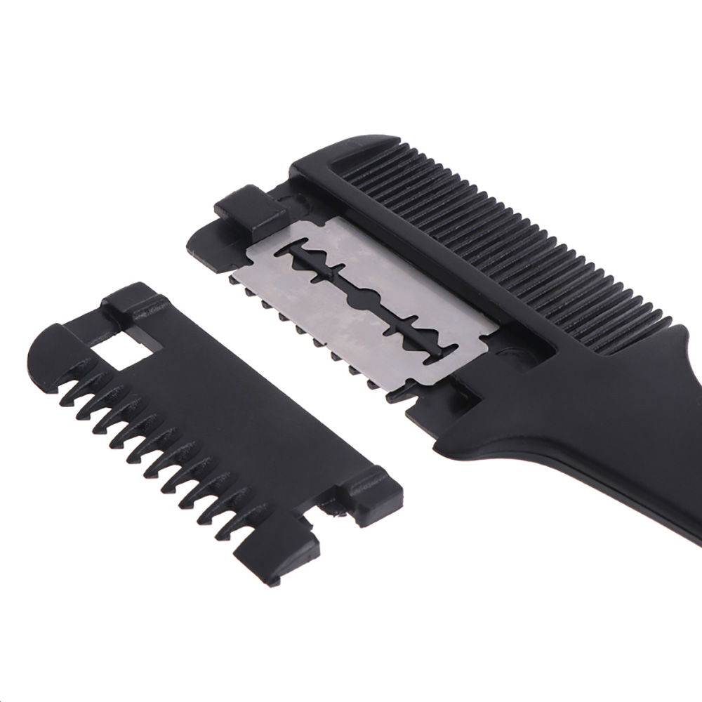 VMQKIQ Với Lưỡi Dao, Lược Làm Tóc Chuyên Nghiệp Cầm Tay, Lược Làm Mỏng Tóc Lược Sửa Tóc Mái Lược Tỉa Tóc