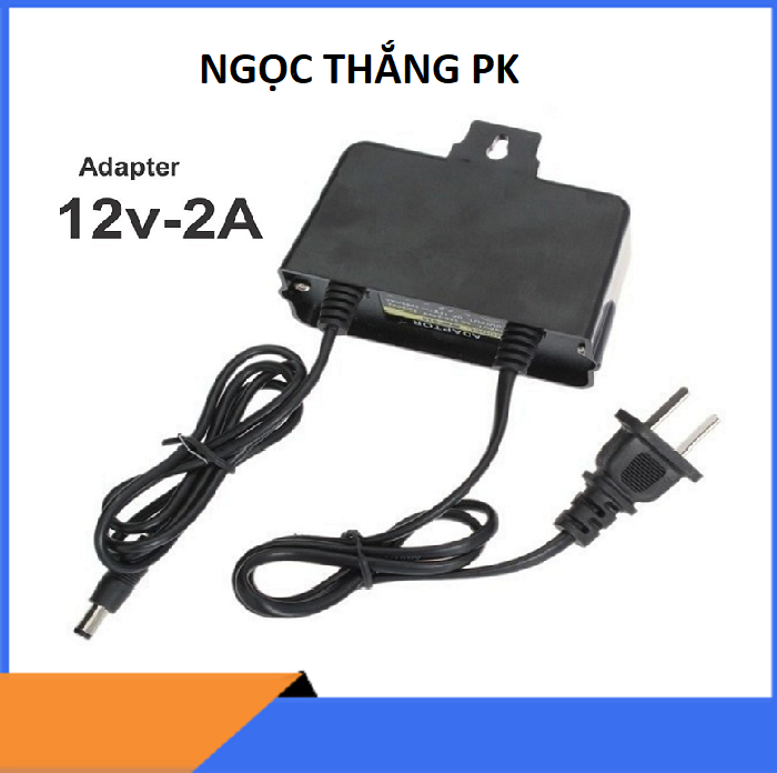 Nguồn camera ngoài trời 12V-2A