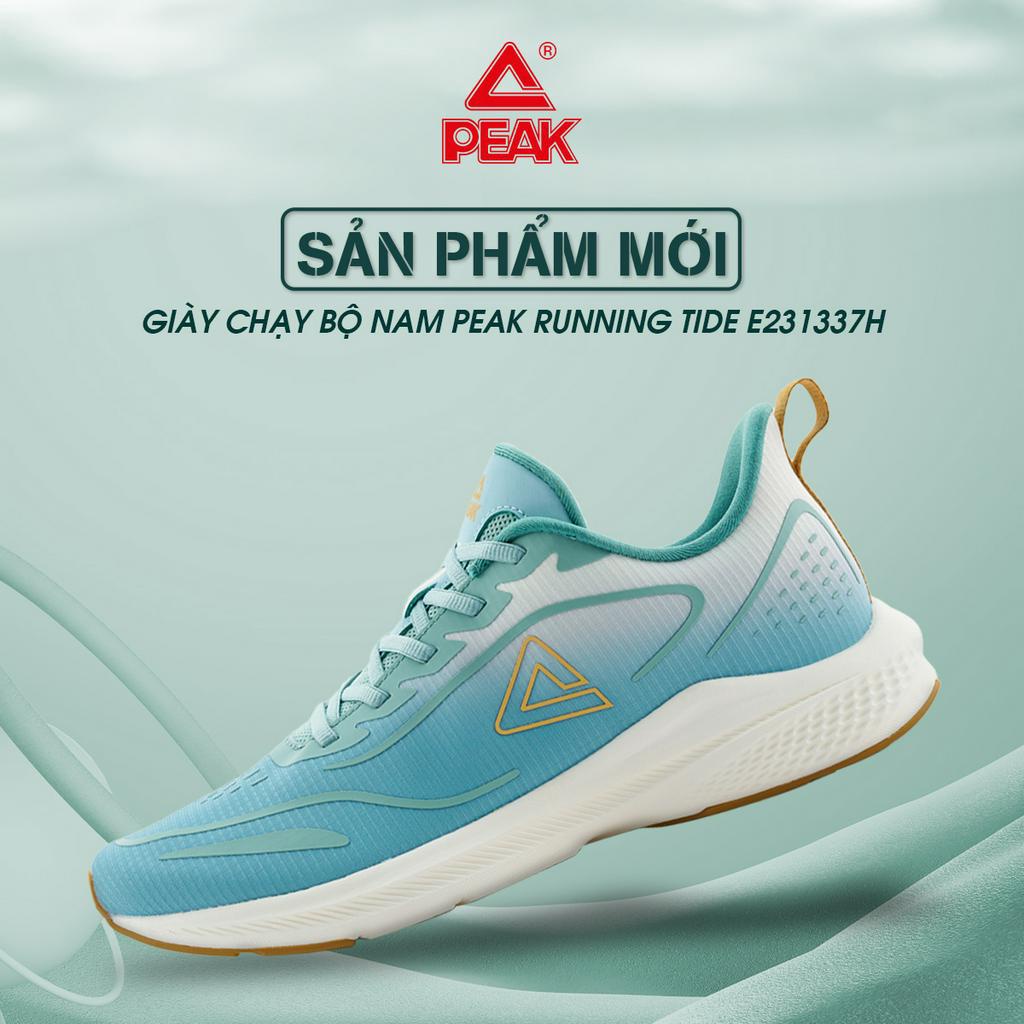 Giày chạy bộ nam peak running tide e231337h