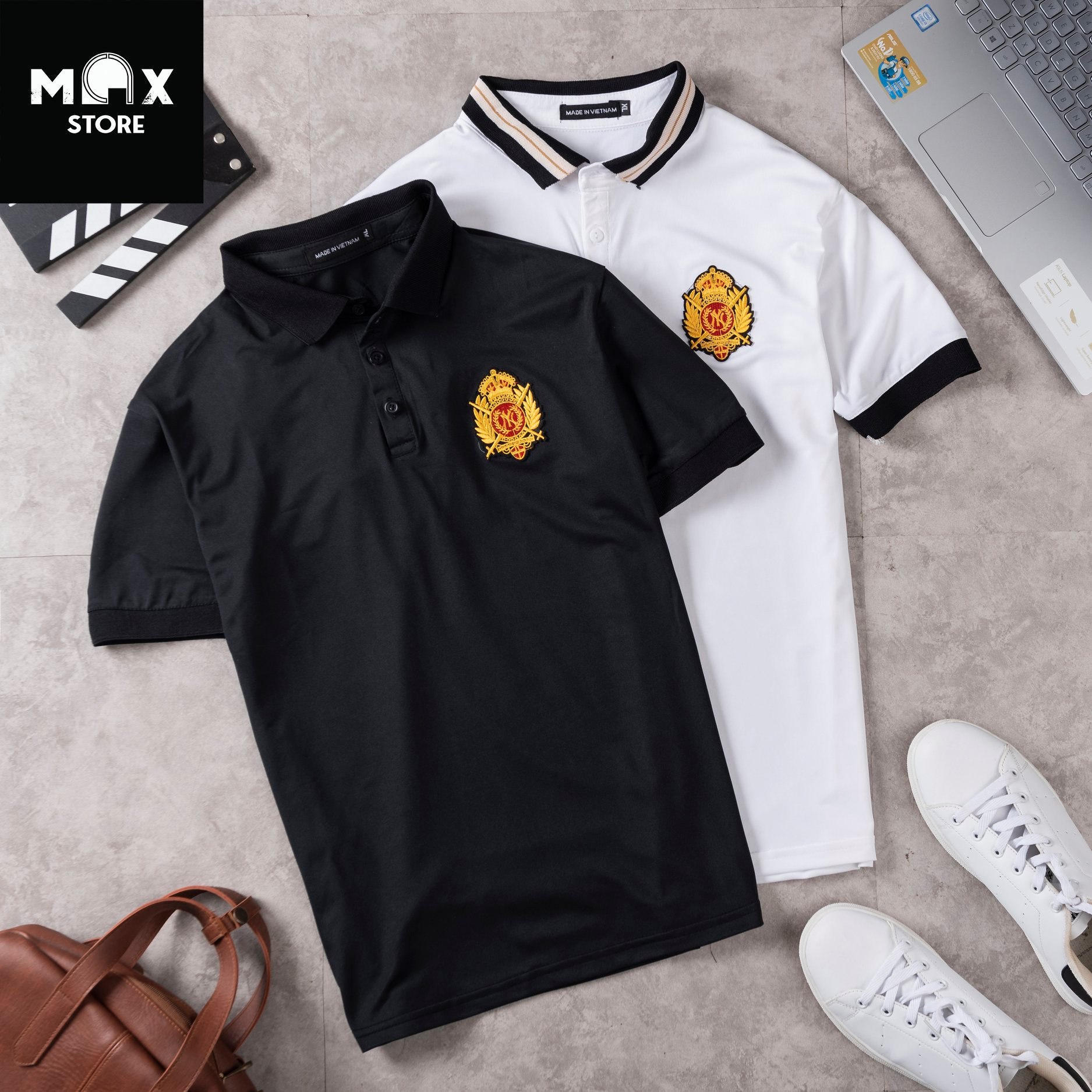 Áo thun nam có cổ hot trend 2021 hình bông lúa , áo thun nam , áo nam đẹp , áo nam ngầu , áo nam rẻ , áo polo nam , áo nam poloman , áo thun polo nam , áo nam form ôm