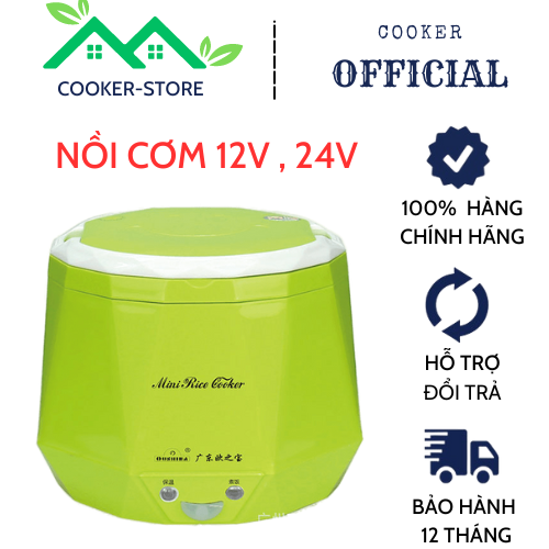 Nồi cơm điện xe hơi đa năng 12v 24v 1.0l -