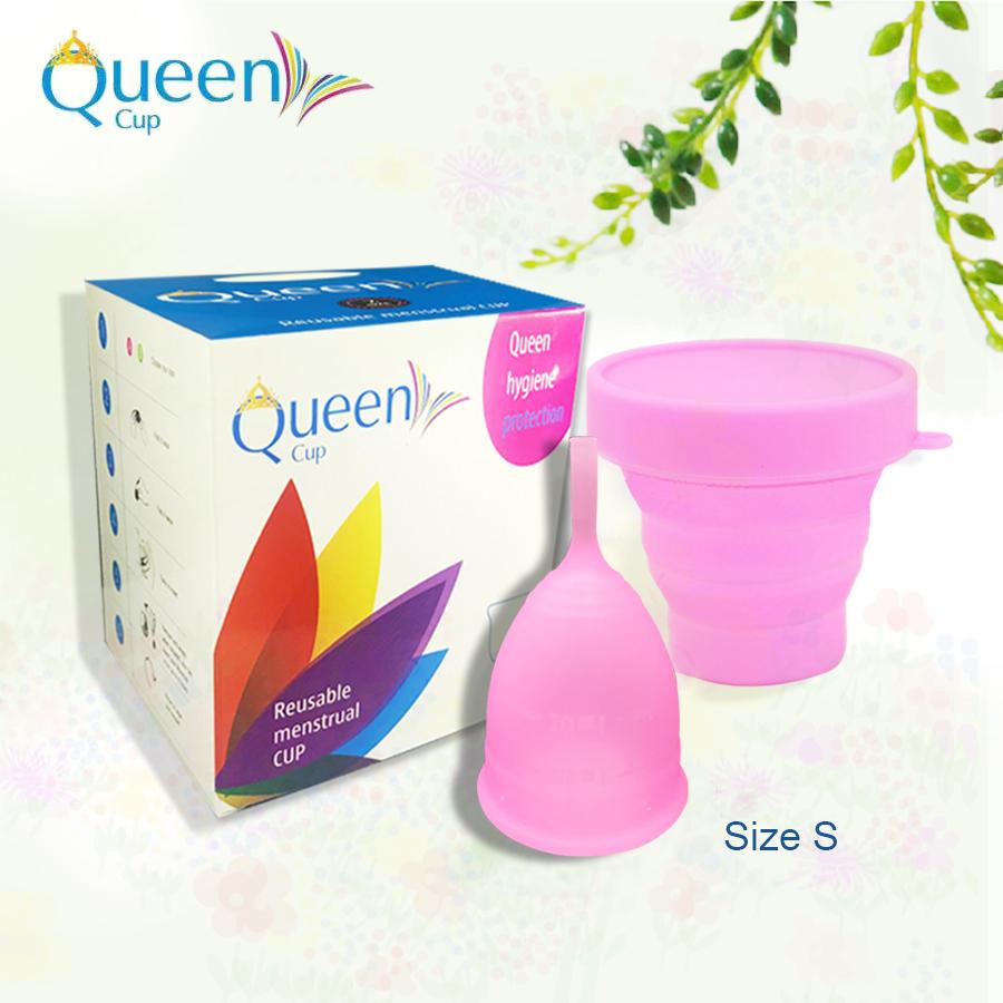 Cốc Nguyệt San Queen Cup + Tặng thêm cốc tiệt trùng