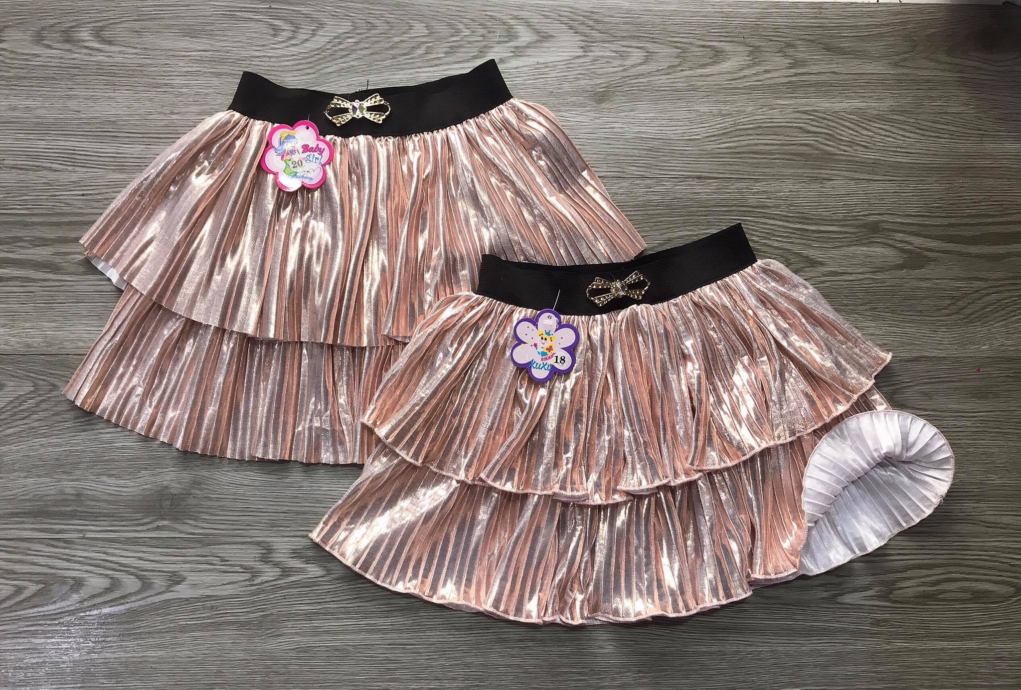 Chân váy 2 tầng cho bé 15-25kg
