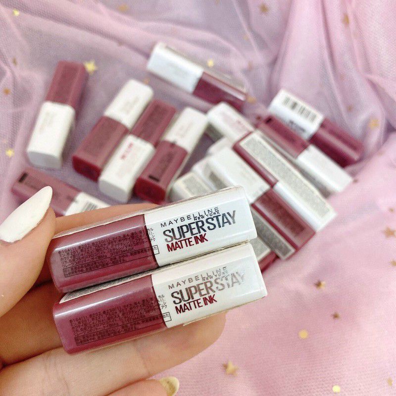 Son Kem Lì Lâu Trôi Maybelline New York Super Stay Matte Ink Lipstick