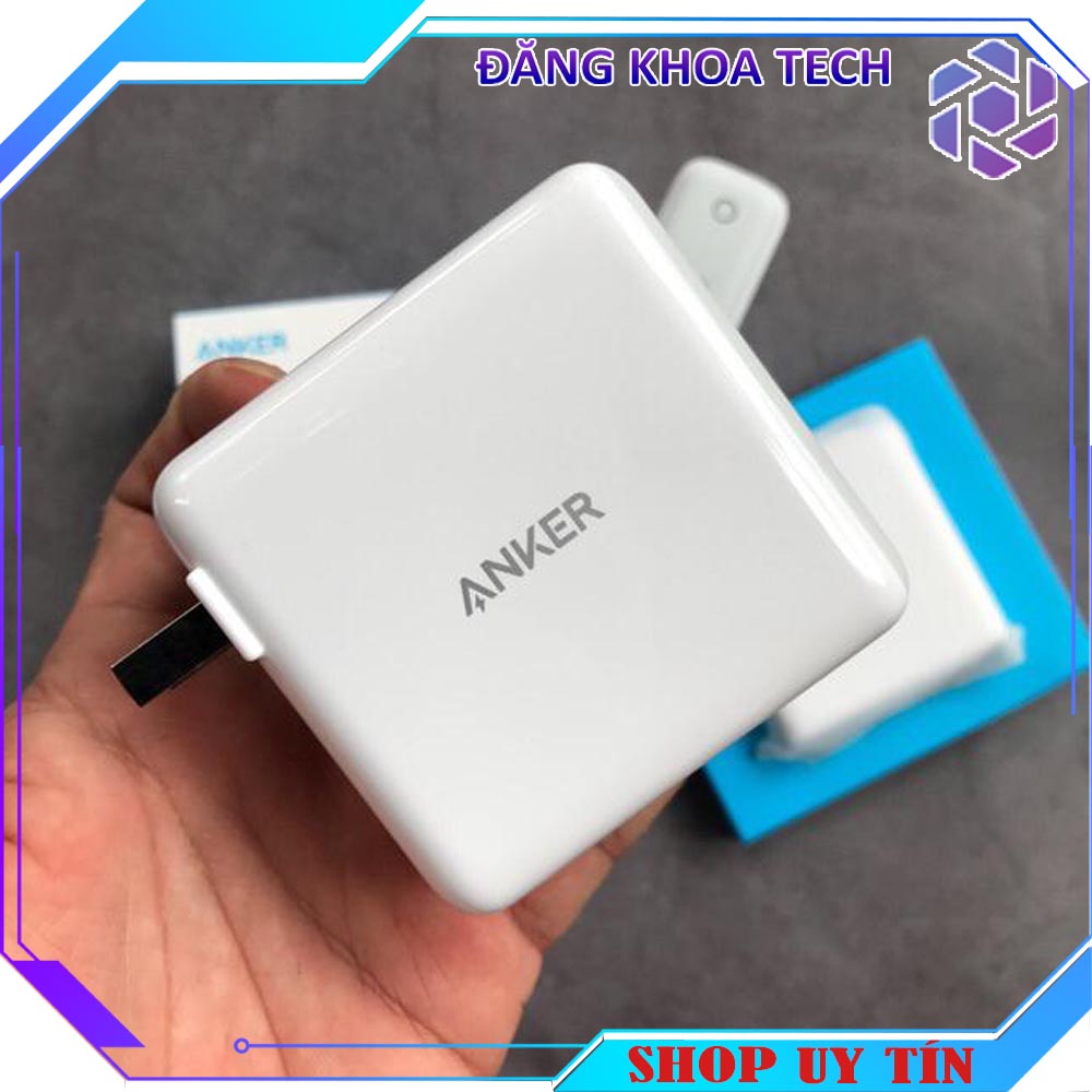 Củ ( Cốc ) Sạc Anker PowerPort Atom III 60w 2 Cổng A2322, BH 12 Tháng 1 Đổi 1 - Đăng Khoa Tech