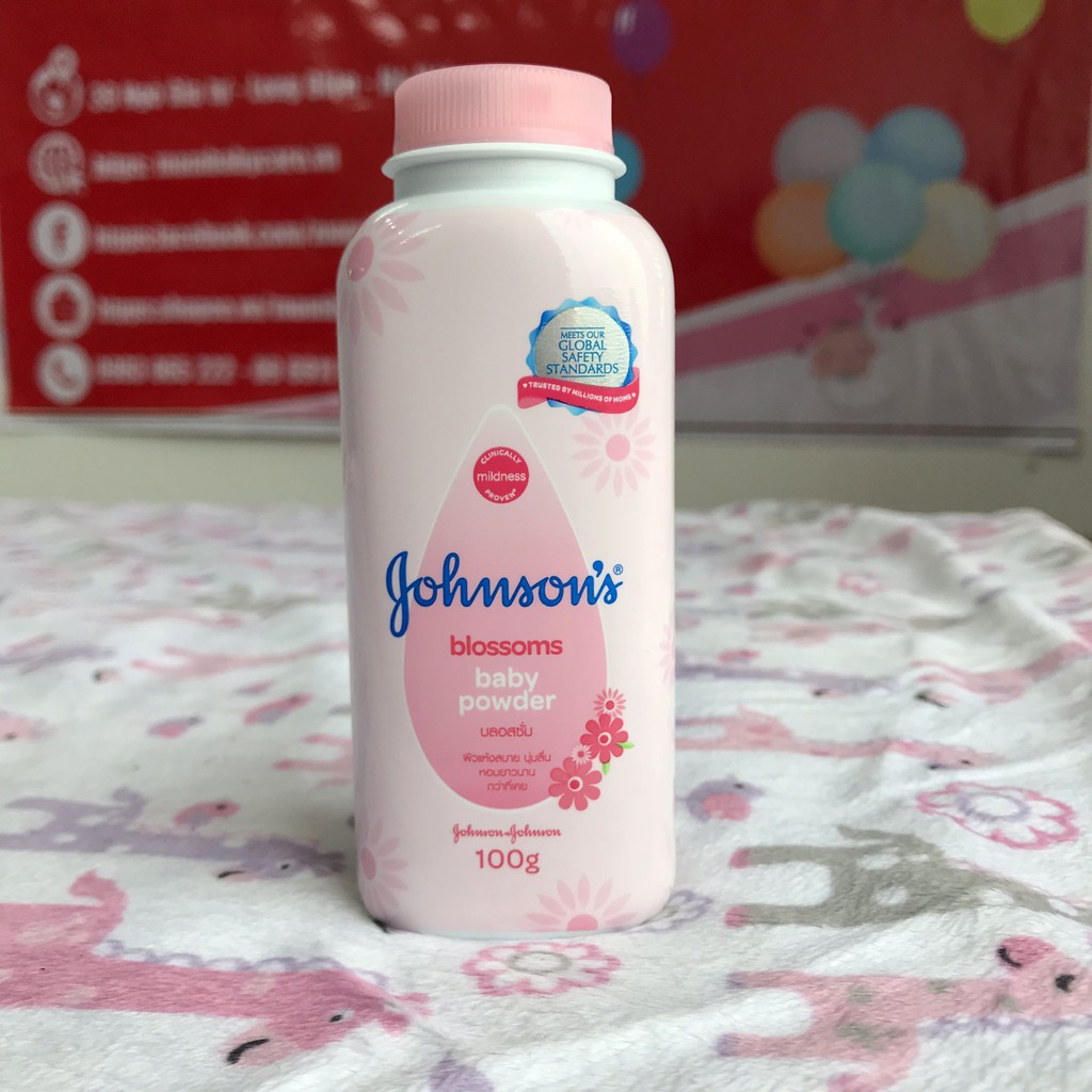 Phấn rôm johnsons baby 100g Thái Lan