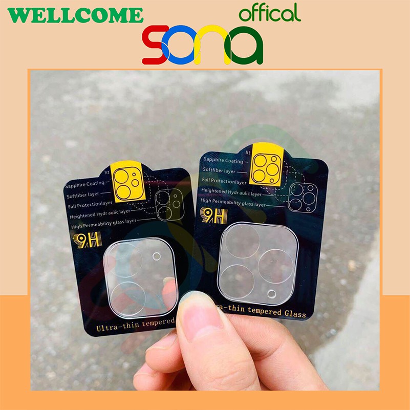 Bảo vệ camera, kính cường lực camera Iphone - Sona Offical