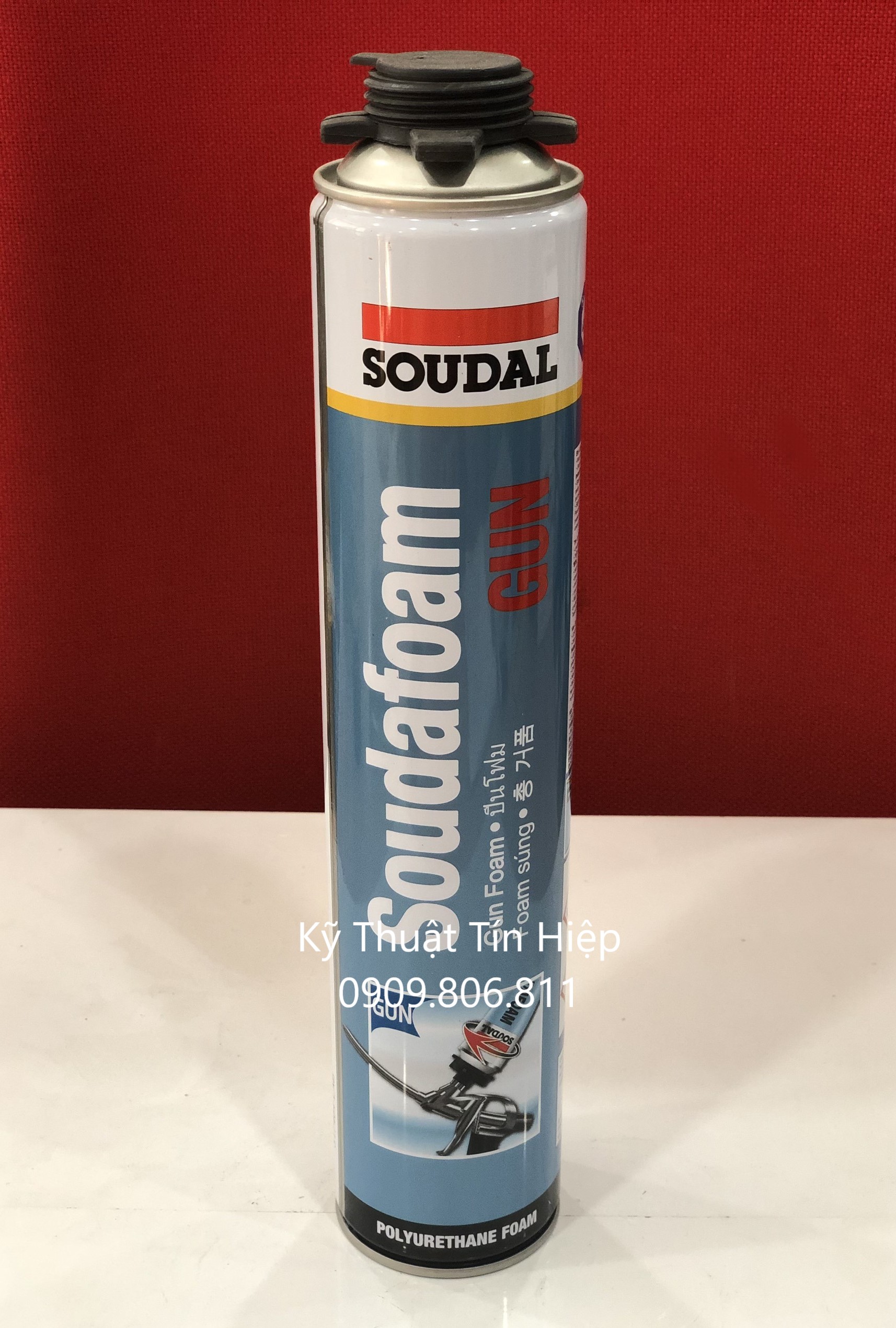 Keo bọt nở Soudafoam 750ml loại dùng súng bắn keo bọt nở