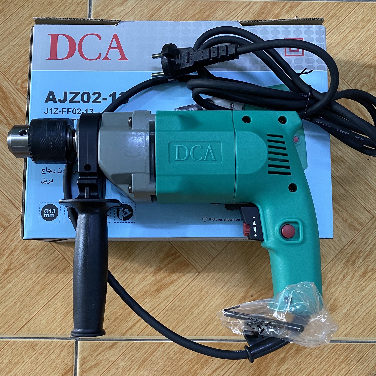 Máy khoan búa DCA AZJ02-13 500W (BH 6 Tháng)