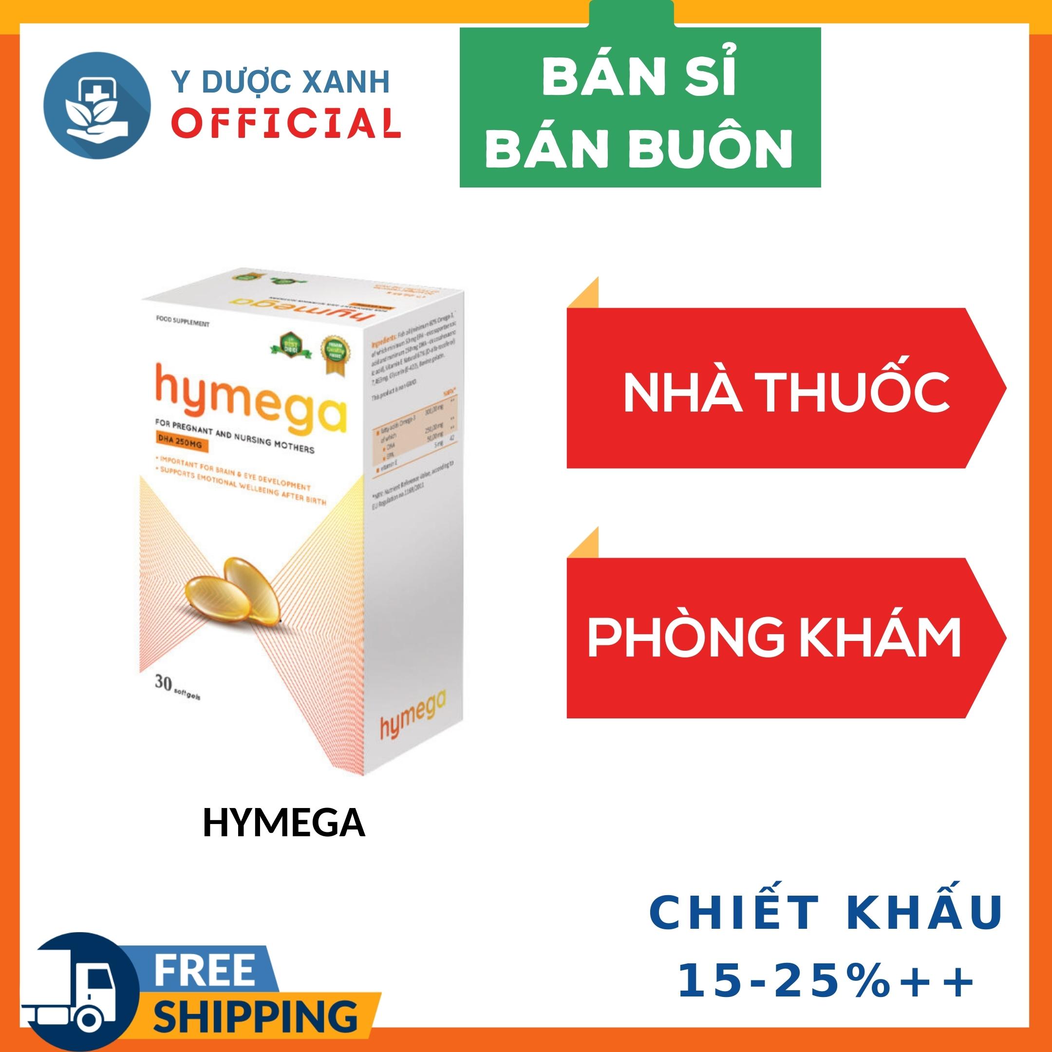 Phòng khám, dược sĩ - hymega 30 viên của tây ban nha, viên uống dha cho bà bầu - y dược xanh