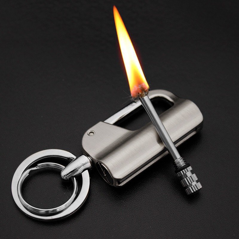 Móc treo khóa dụng cụ đánh lửa quẹt lửa hình cốc nước
