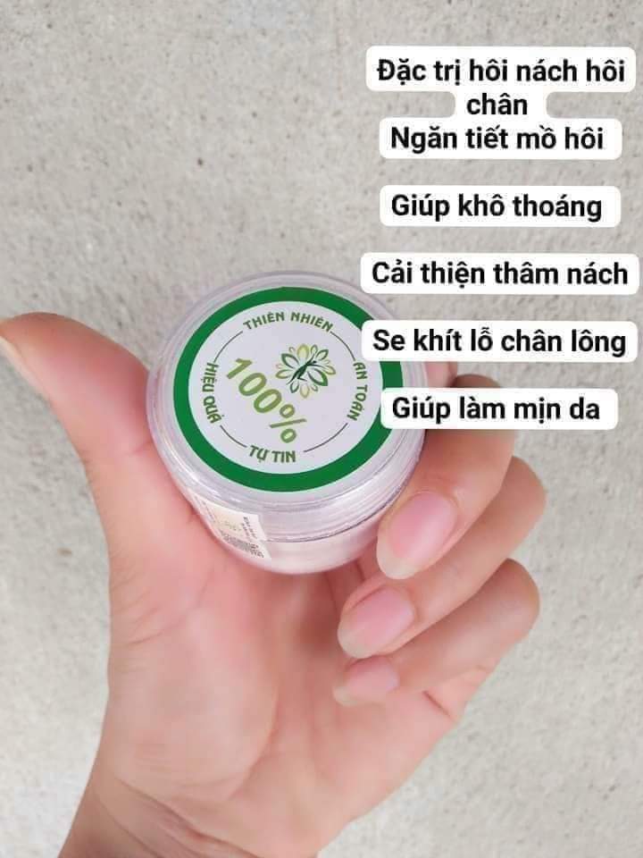 Bột khử mùi hôi nách,hôi chân lan chi