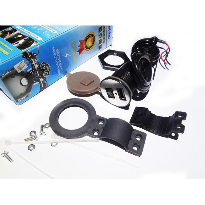 [HCM]Combo 2 sạc điện thoại gắn trên xe máy dành cho anh em XE ÔM CÔNG NGHỆ chuyên nghiệp (Nhiều màu) TOPHA TP299